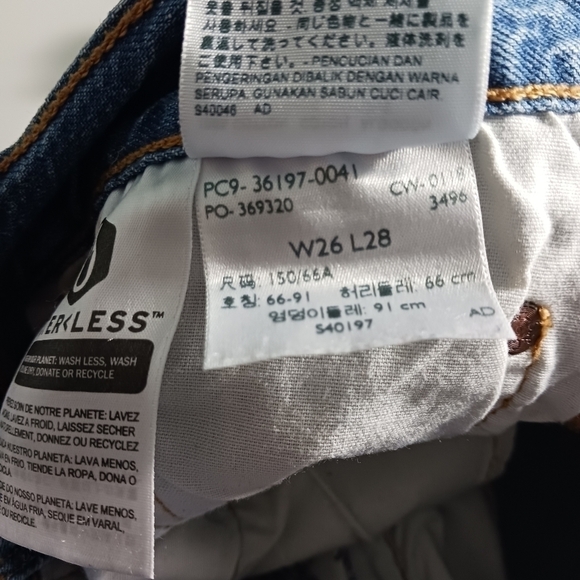 LEVI'S 501 Big E Repro Distressed Jeans - Picture 5 of 8